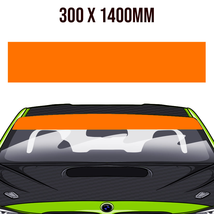 Orange Windowband / Sunstrip image 0