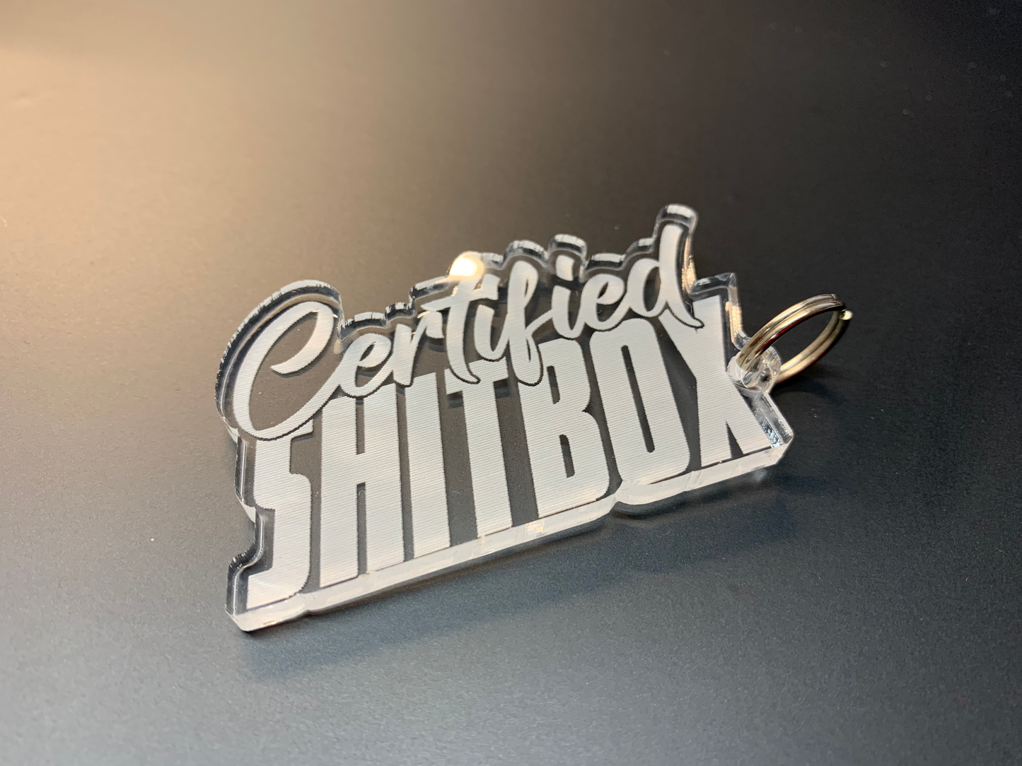 Certified Shitbox Keyring image 0