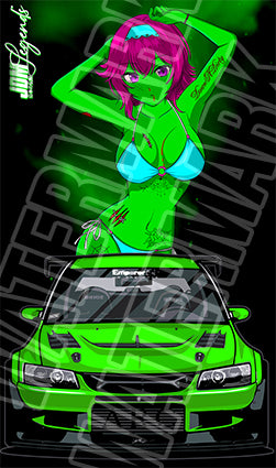 Evo Zombie Manga Garage / Bedroom Banner image 1