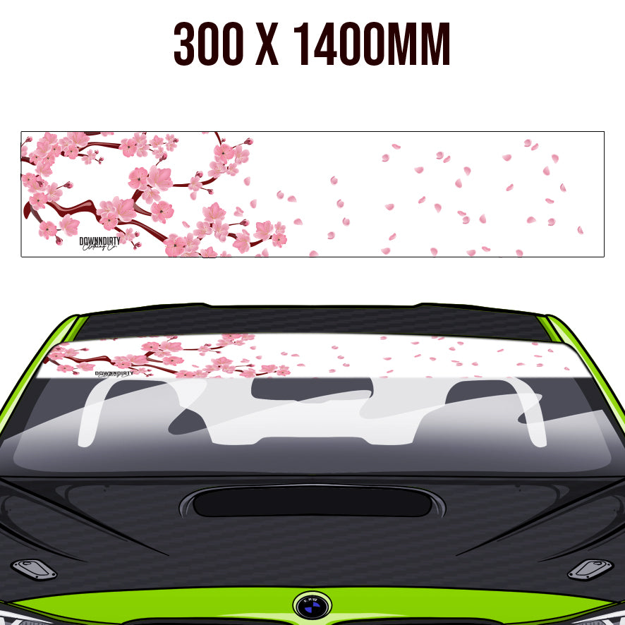 Cherry Blossom Windowband / Sunstrip image 0