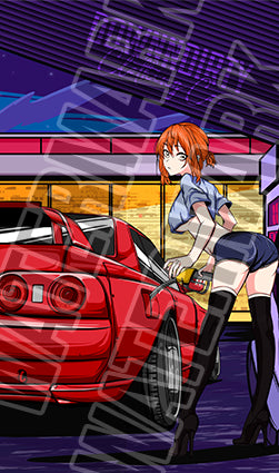 R32 Manga Gas Station Garage / Bedroom Banner image 1