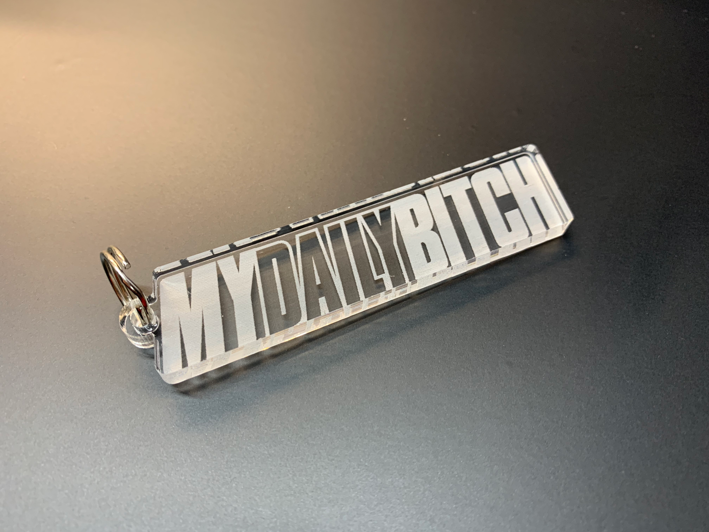 My Daily Bitch Keyring image 0