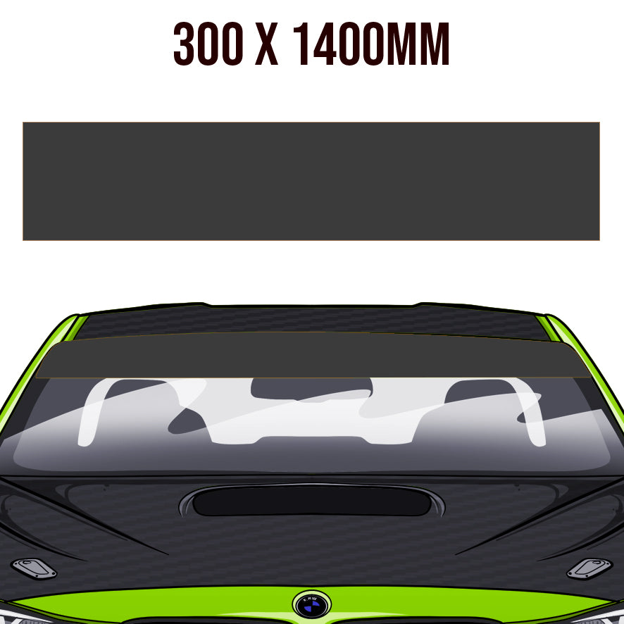GunMetal Grey Windowband / Sunstrip image 0