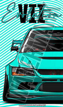Evo Teal Garage / Bedroom Banner image 1