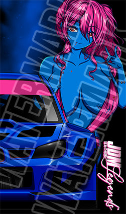 Scooby Blue Manga Garage / Bedroom Banner image 1