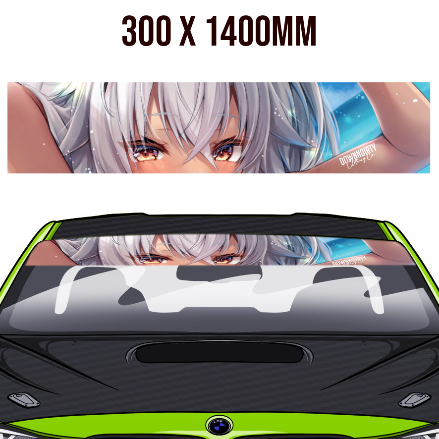 Anime Eyes 2 Windowband / Sunstrip image 0