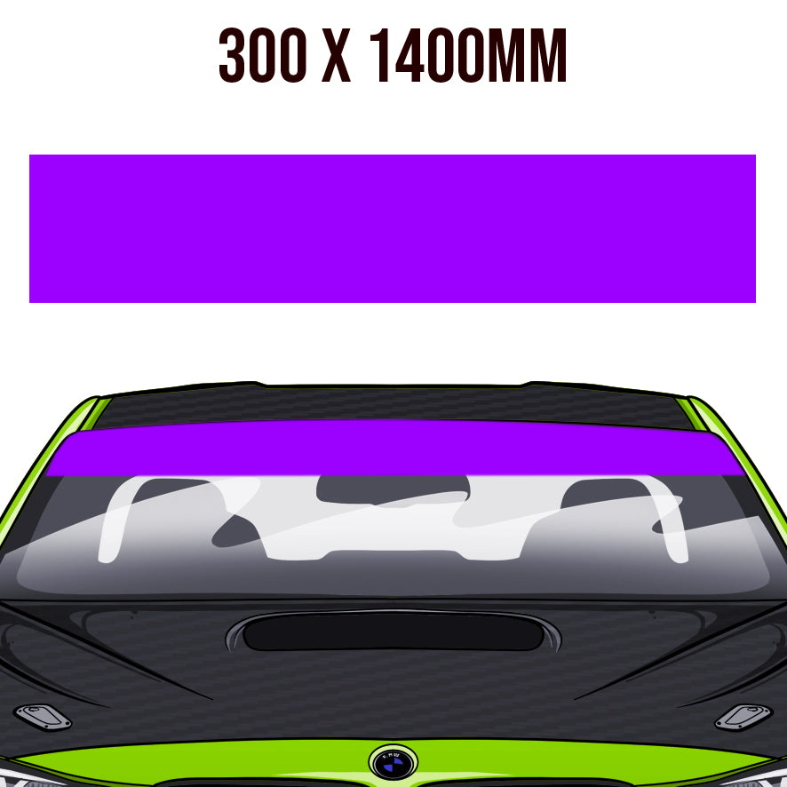 Purple Windowband / Sunstrip image 0