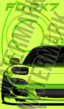 RX7 Rotary Garage / Bedroom Banner image 1
