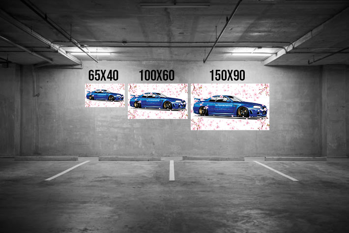 R34 GTR Cherry Garage / Bedroom Banner image 0