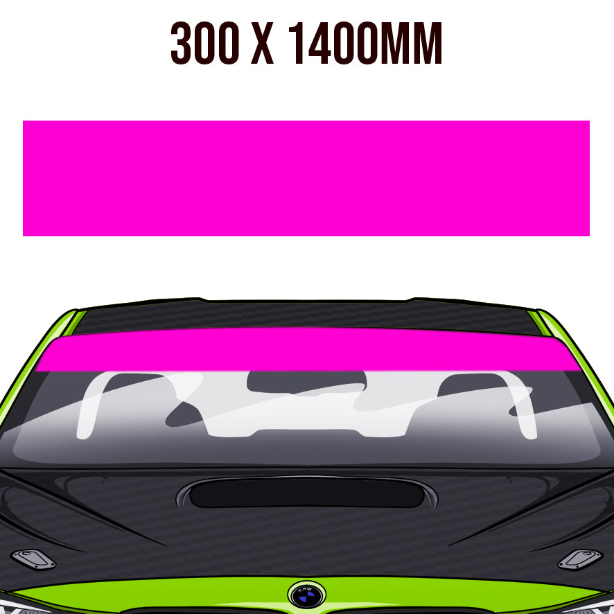 Barbie Pink Windowband / Sunstrip image 0