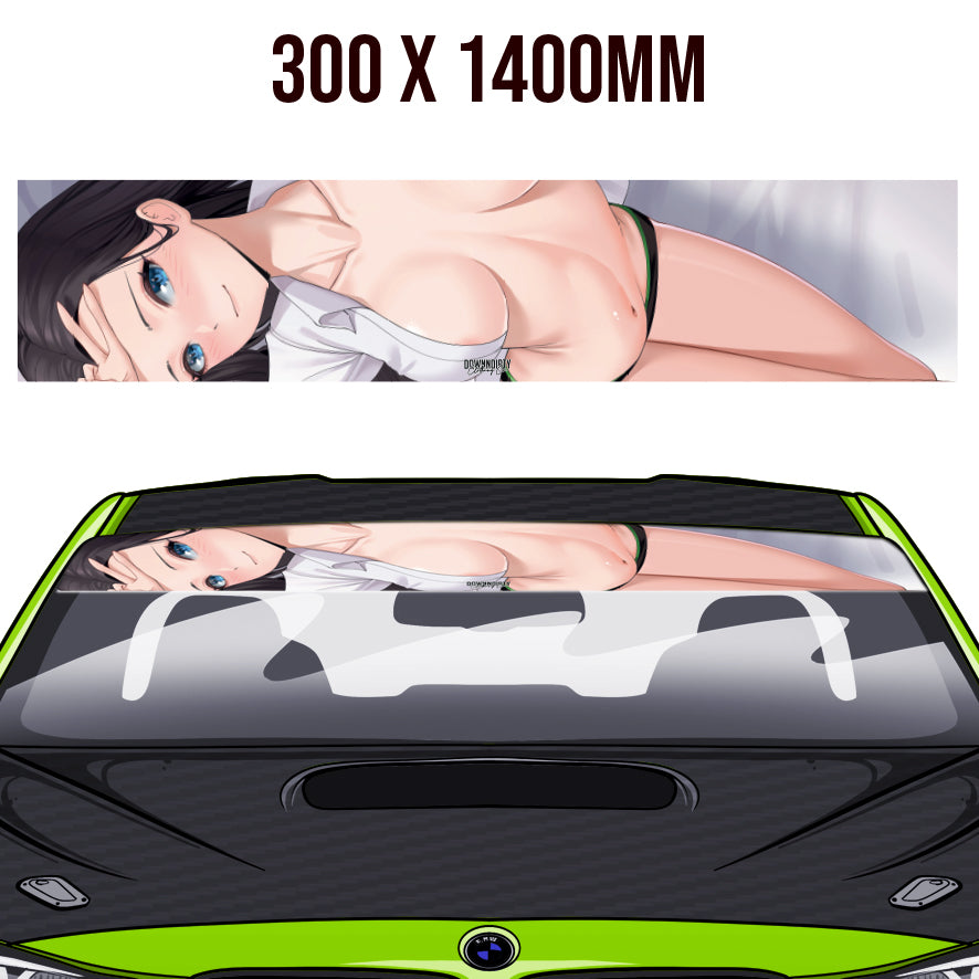 Anime Open Shirt Windowband / Sunstrip image 0