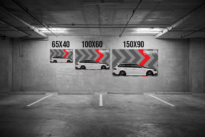 BMW Wagon Garage / Bedroom Banner image 0