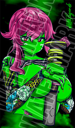 Zombie Coilover Manga Garage / Bedroom Banner image 1