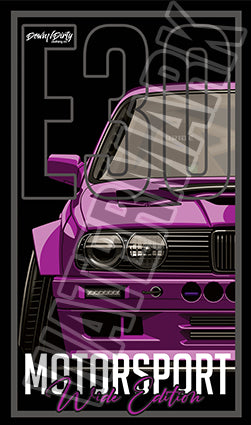 BMW E30 Garage / Bedroom Banner image 1