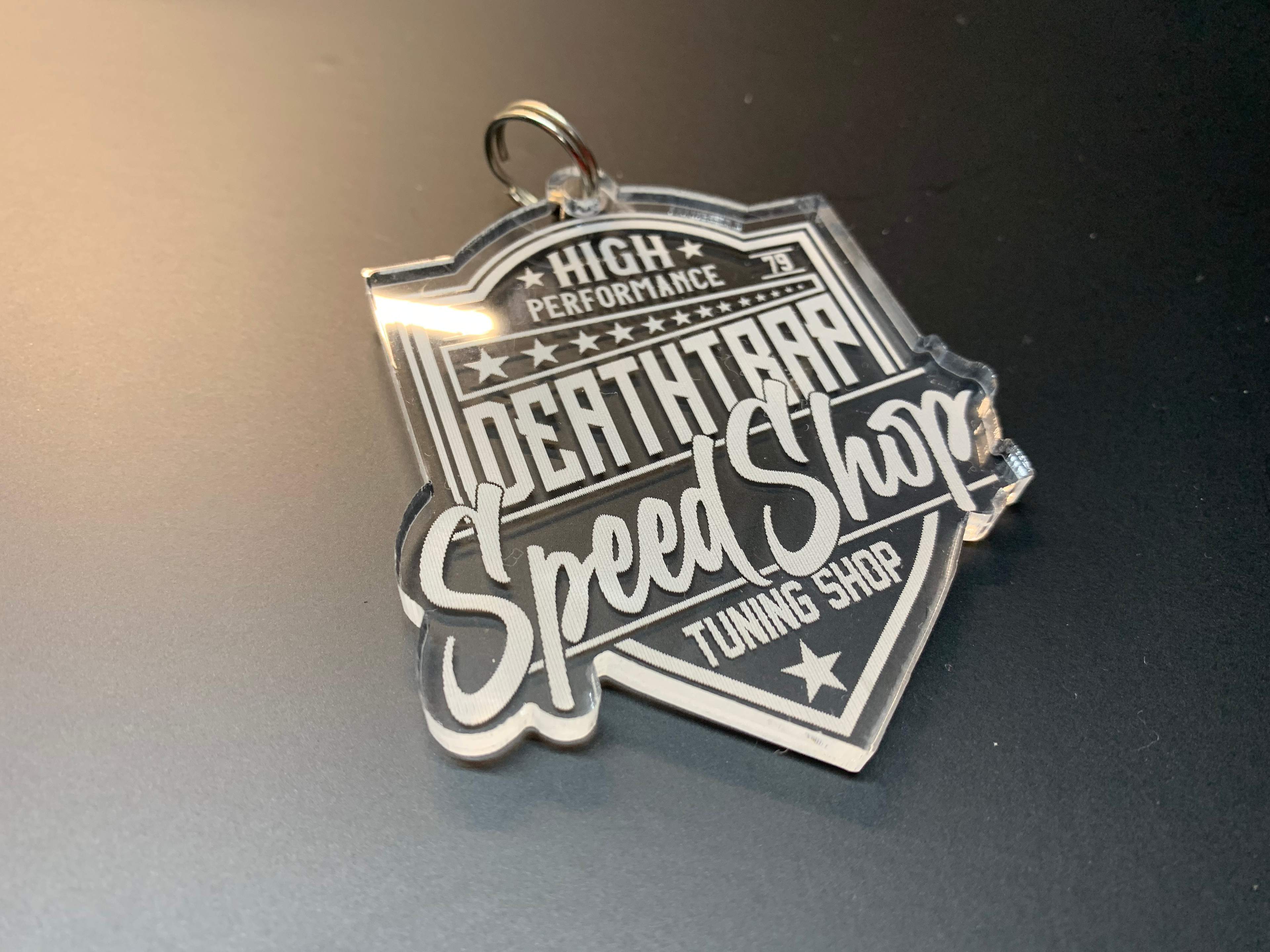 Deathtrap Speedshop Keyring image 0